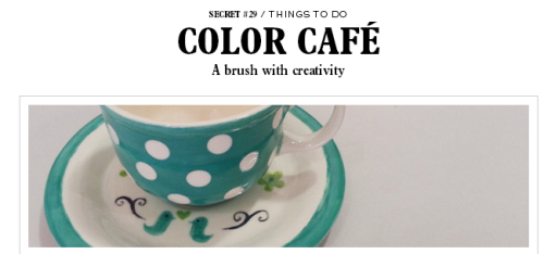 Get Creative at the Color Cafe